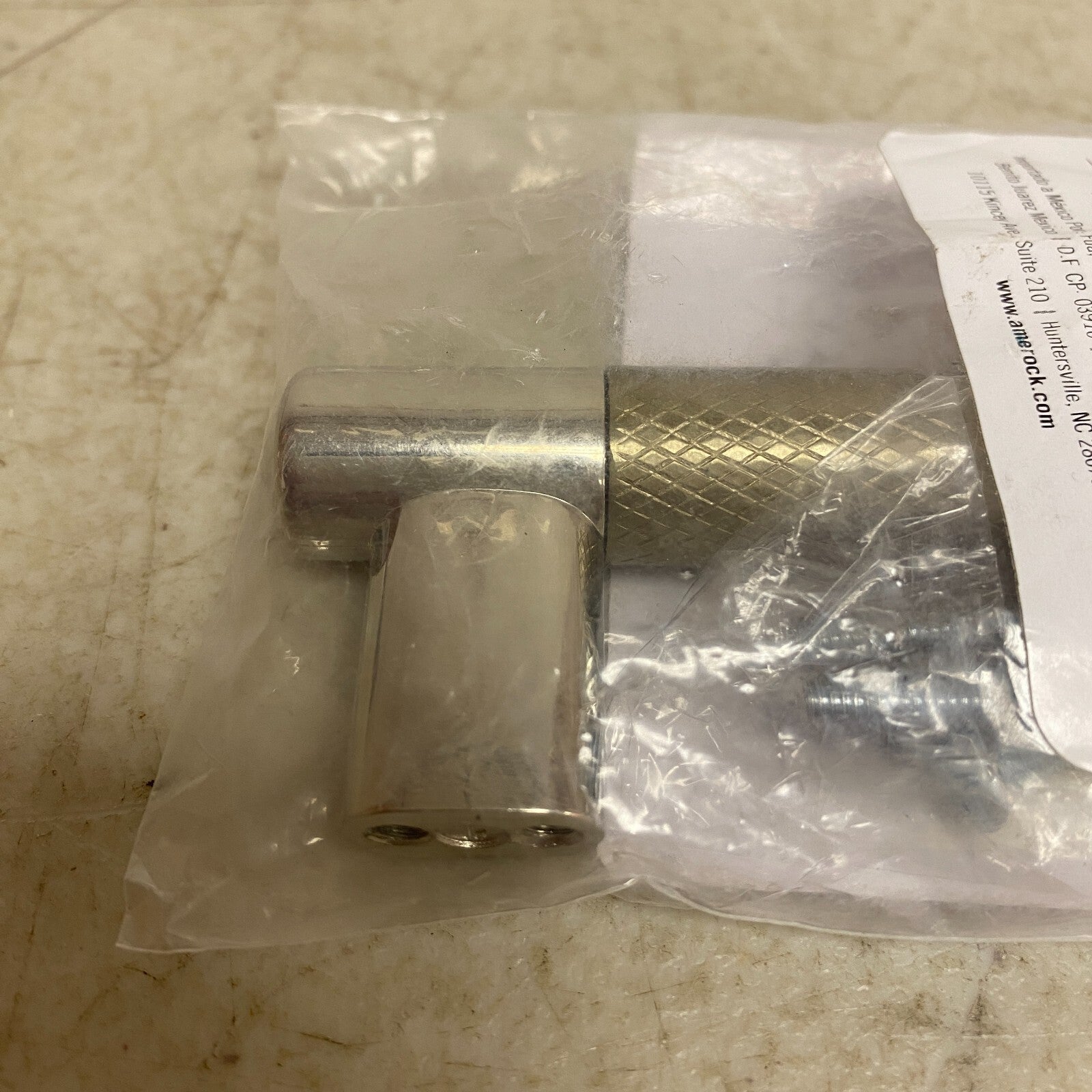 Amerock Bronx 3-3/4 Inch Center to Center Bar Cabinet Pull - Polished Nickel /..