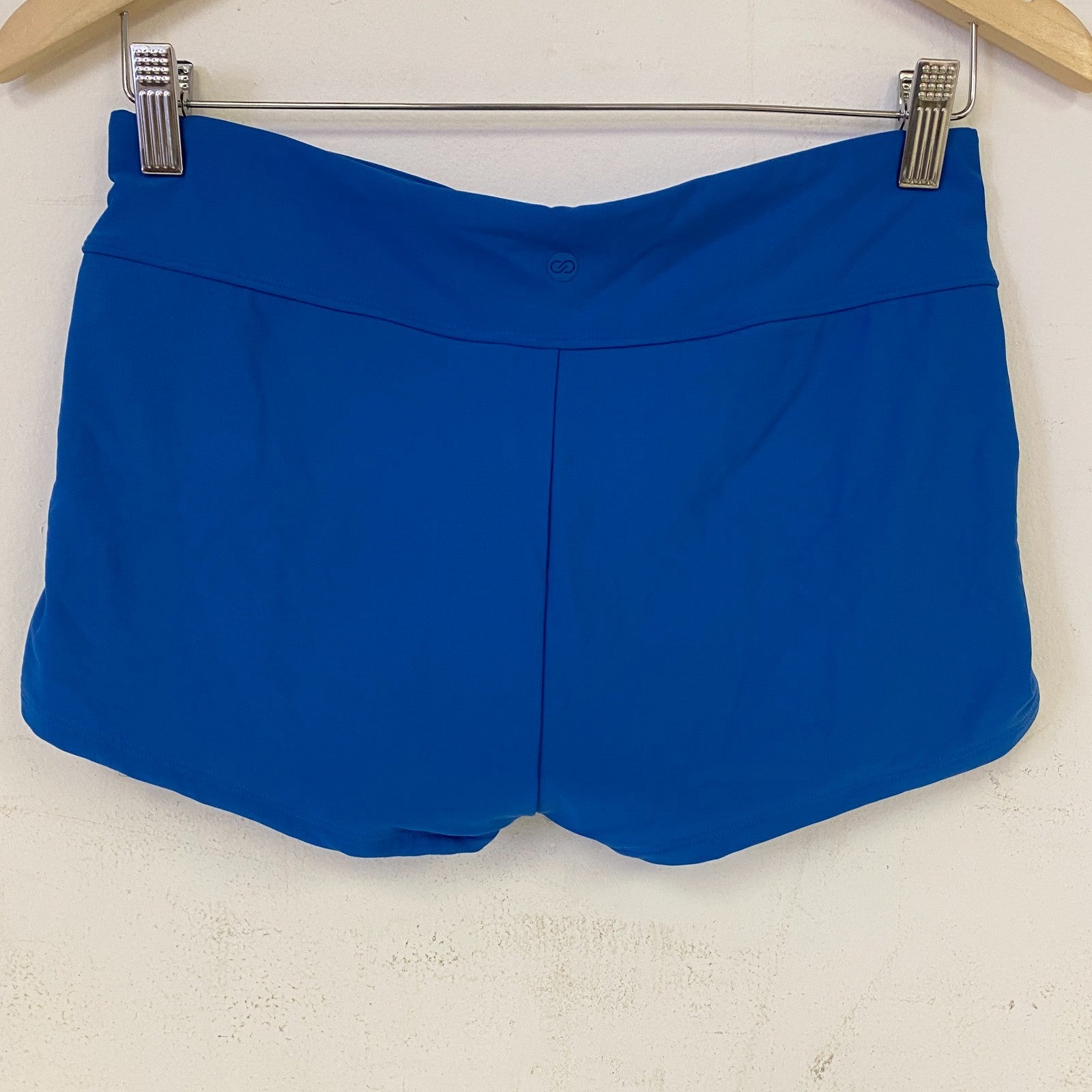 CALIA Women's Swim Collection Royal Blue Mid Rise Swim Shorts WSA23501 NWT