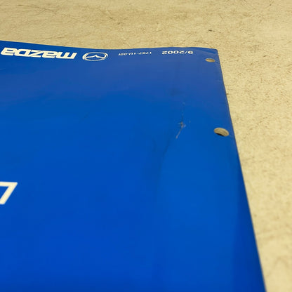 Mazda Engine Workshop Manual L3 9999-95-00L3-03 , #547-1CP