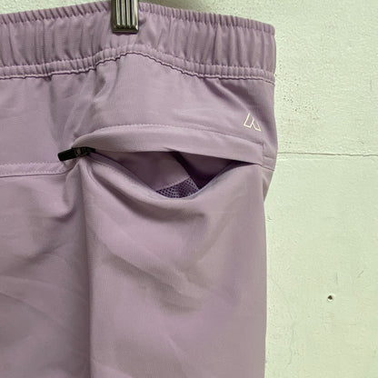 Alpine Design  Menâs Active 5â Pull On Relaxed Fit Short Muted Amethyst ADM1