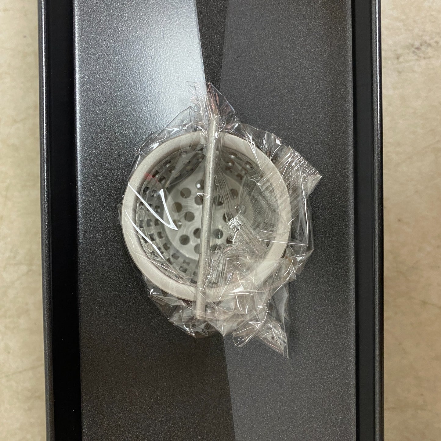 Signature Hardware 32" Cohen Linear Tile-In Shower Drain - Matte Black