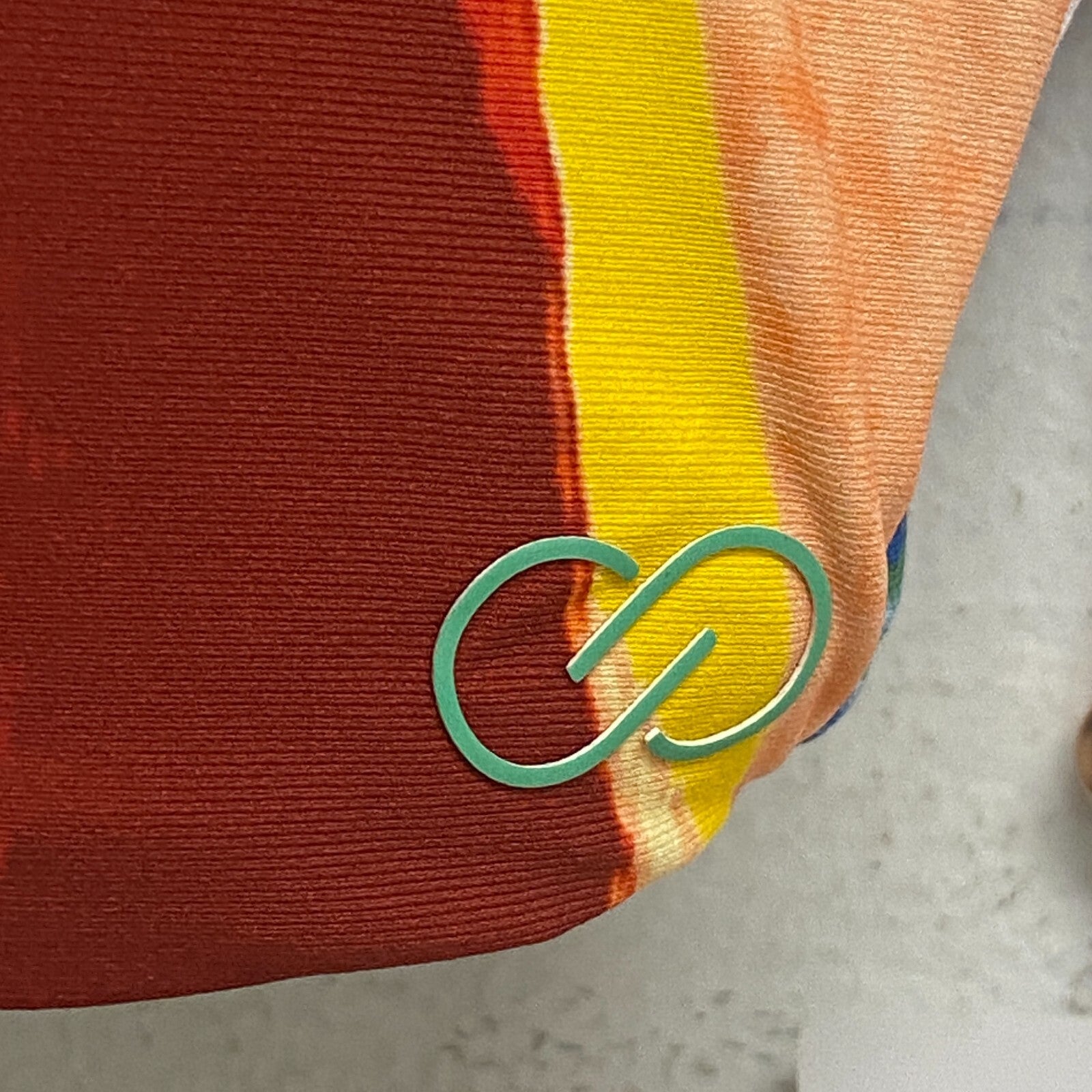 Calia Women's Tie Front Bikini Top Painterly Floral Multi WSA22200PRT BRAND NEW