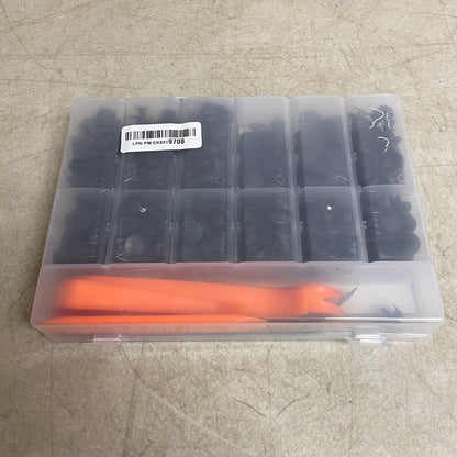 240Pc Bumper Retainer Clip Fastener Kit with Remover Tool Universal Push