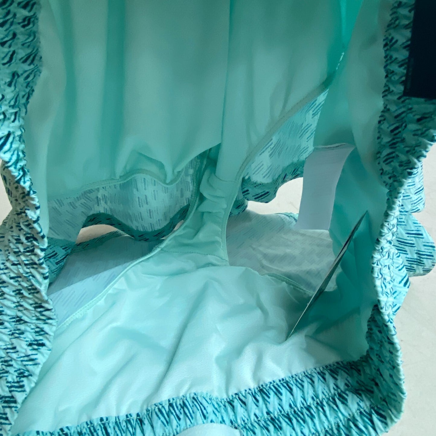 DSG Women's 3" Performance Mid Rise Stride  Run Short Hashtag Teal DAW39320APRTZ