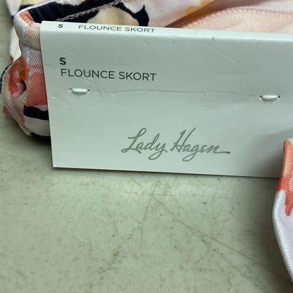 Lady Hagen Womenâs Cocktail Hour 16" Flounce Skort Watercolor Floral WGH17442