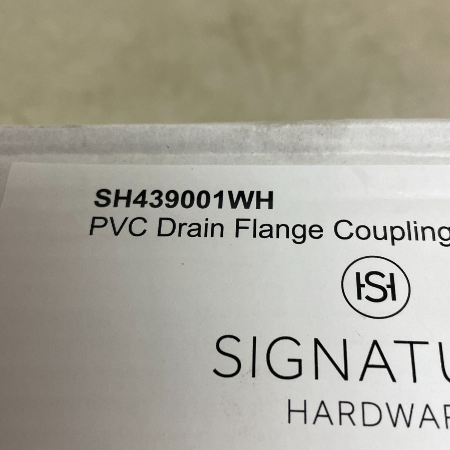 Signature Hardware PVC Drain Flange Coupling