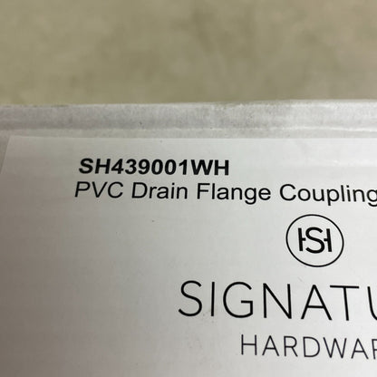 Signature Hardware PVC Drain Flange Coupling