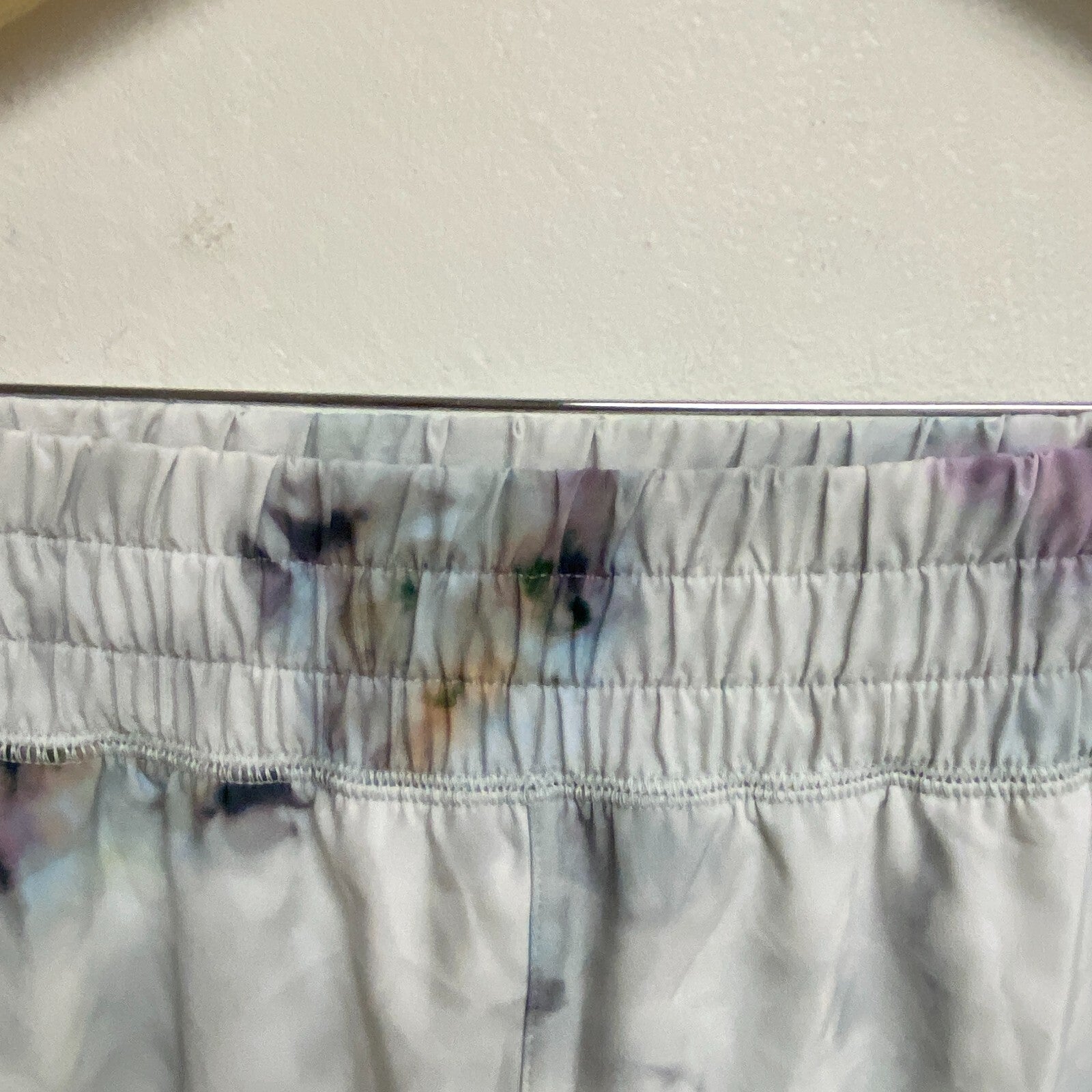 Calia Womens 3 in Relaxed Woven High Rise Step Up Performance Short Milky Blue