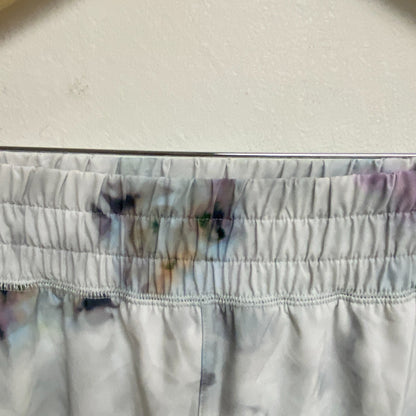 Calia Womens 3 in Relaxed Woven High Rise Step Up Performance Short Milky Blue