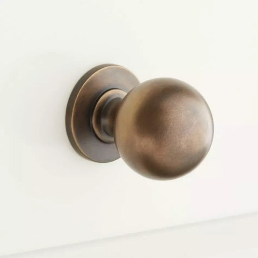 Signature Hardware Rodino 1" Solid Brass Round Cabinet Knob SH946678
