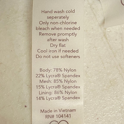 Calia Women's Swim Collection Cross Back Bikini Top Pure Black WSA20210WP New