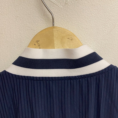 Lady Hagen Women's Smart Sleeveless Striped Polo Navy Blazer /White WGH11469 New