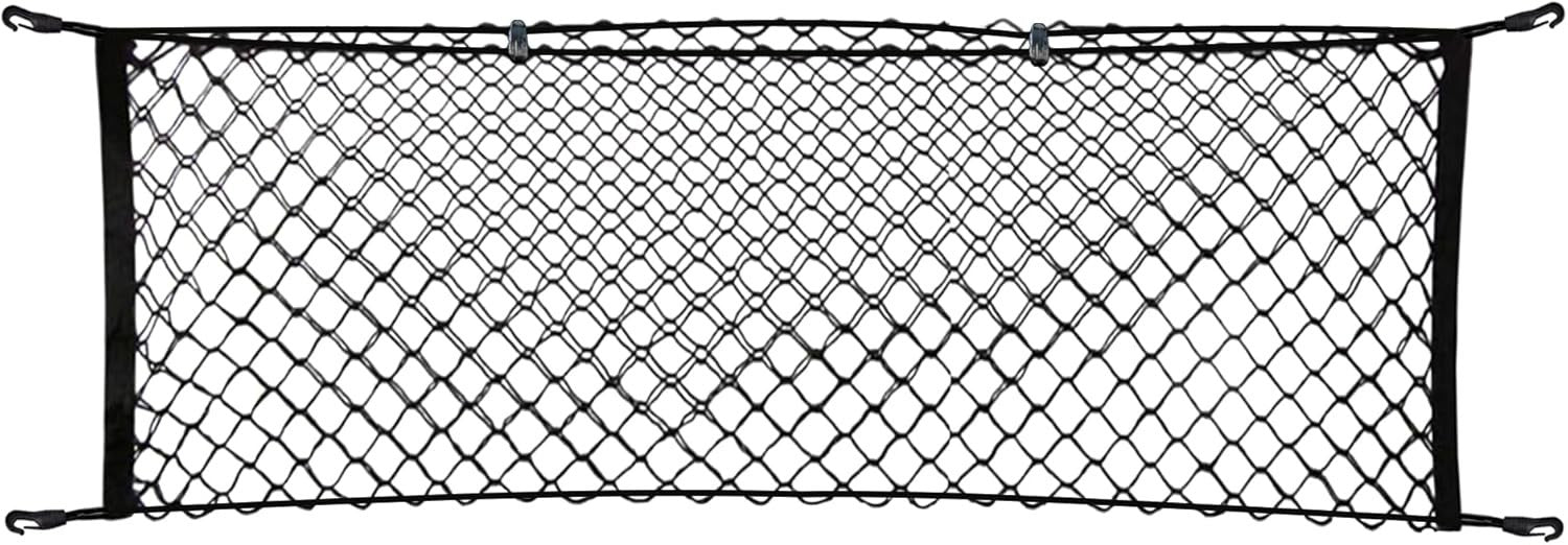 Rear Seat Envelope Cargo Net Trunk Organizer for Chevrolet Corvette C7 2014-2025