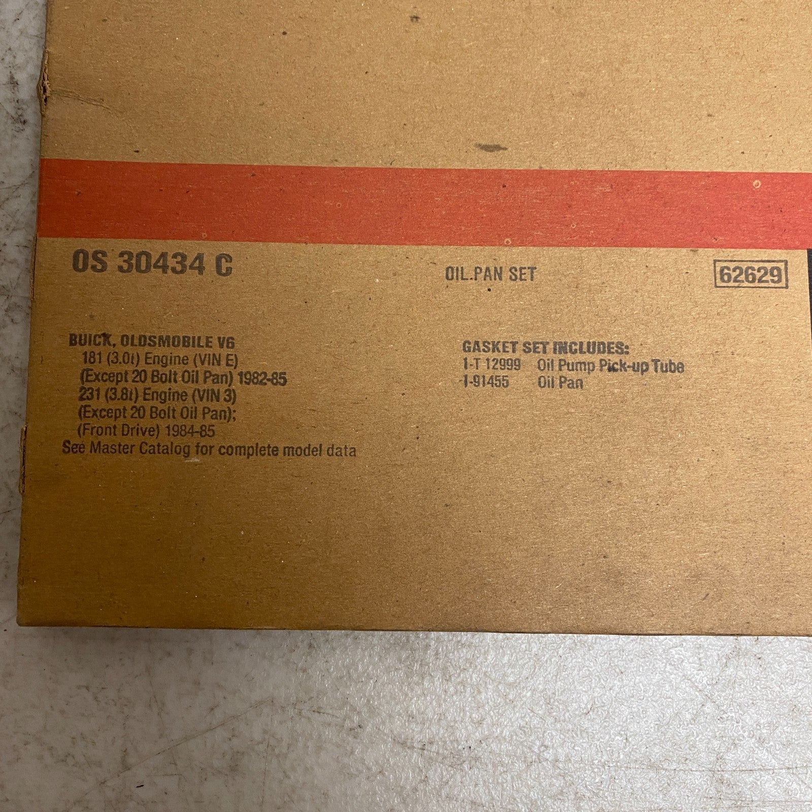 Fel‑Pro OS30434C Oil Pan Gasket Set 1982‑1985 Buick Century