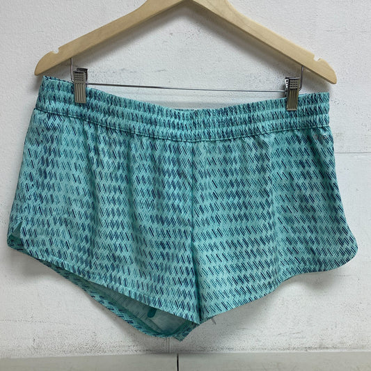 DSG Womens Stride Short Hashtag Teal Pull On Camouflage DAW39320APRTZ BRAND NEW