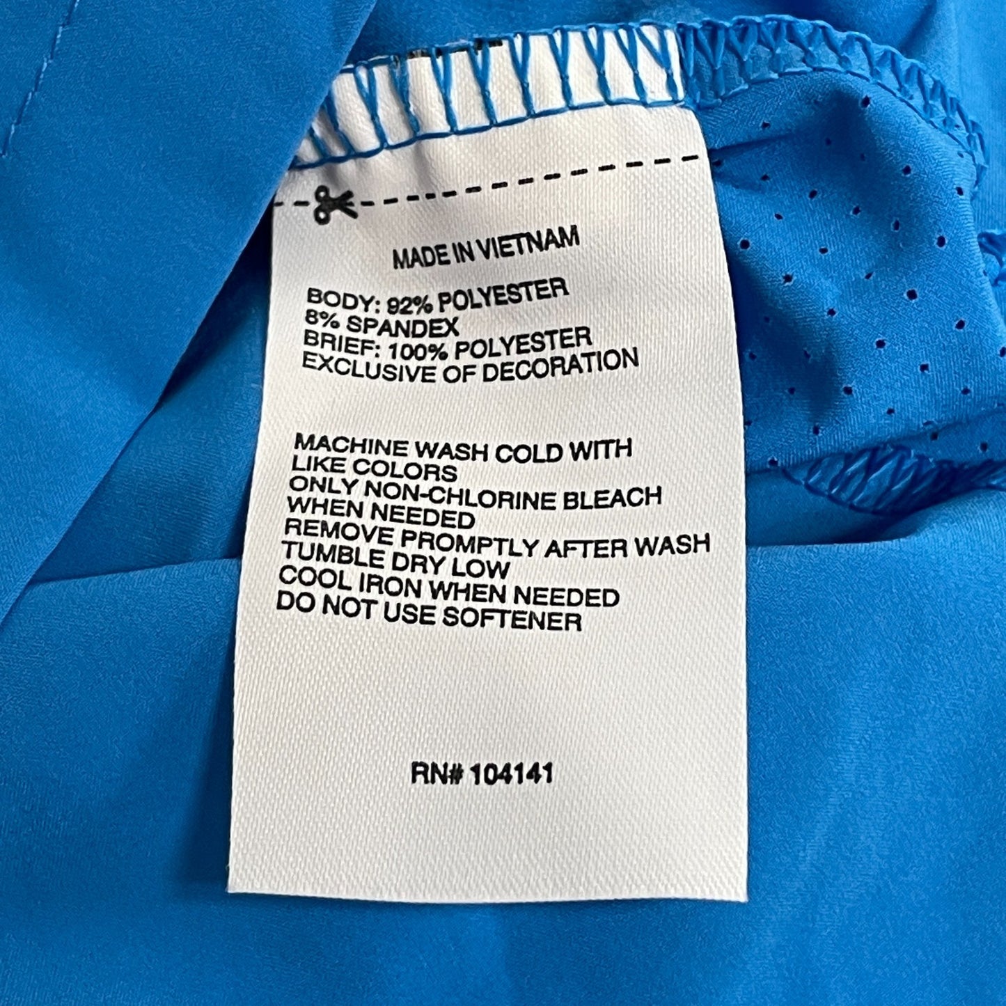 DSG Men's 7" Stride Running Shorts Ibiza Blue Lightweight Athletic DAM21202