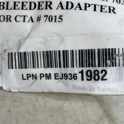 CTA Tools 7038 Master Cylinder Brake Bleeder Adapter Nissan M77 x P3.0